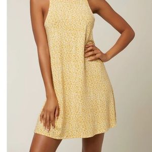 O’Neil yellow and white flower dress
